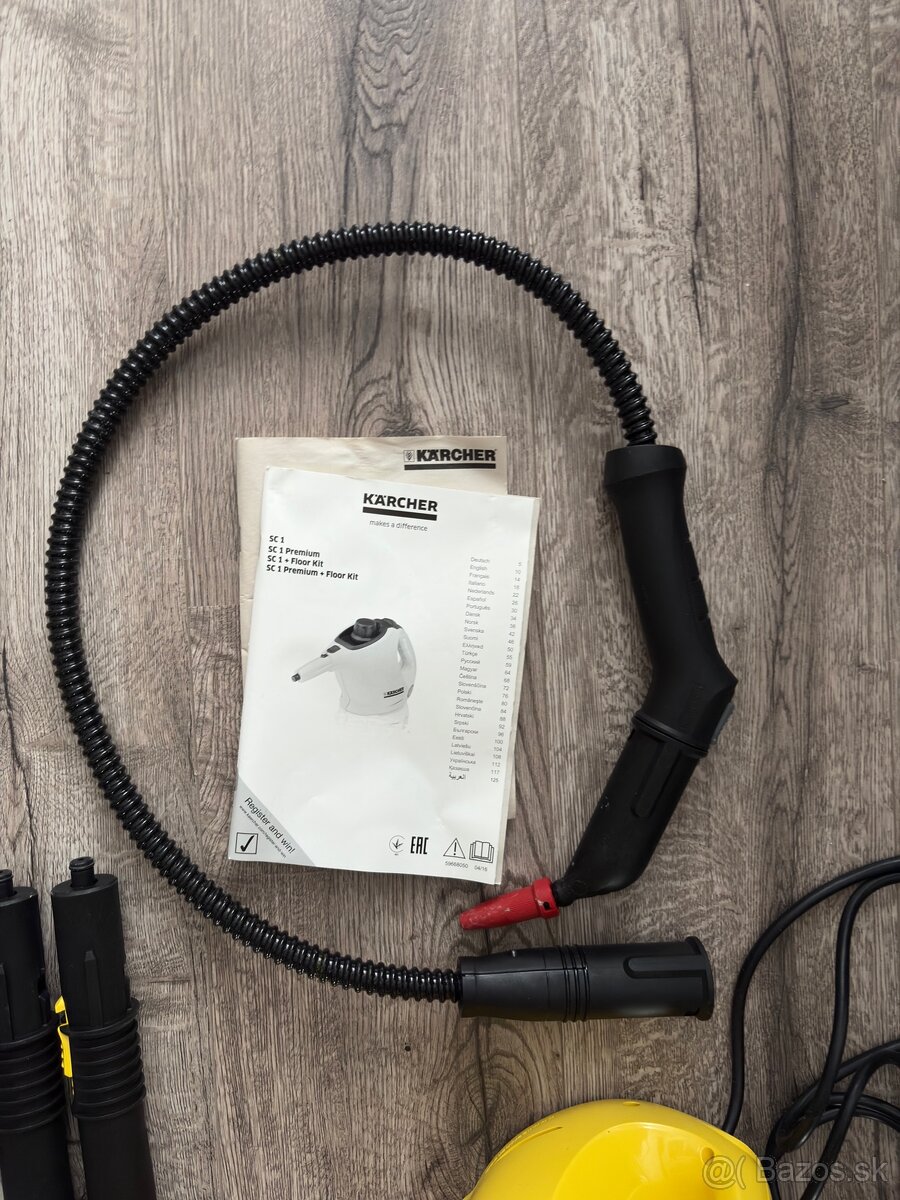 Kärcher SC1 Premium – parný čistič s príslušenstvom - 5