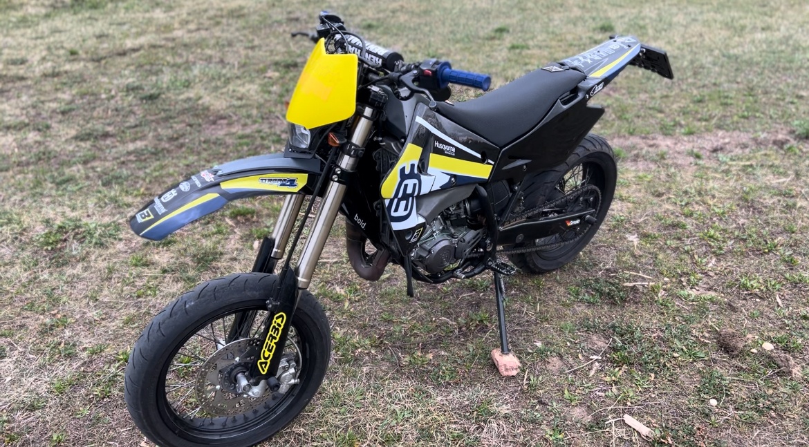 Husqvarna SM 125 Supermoto rv. 2000 TP+SPZ 11kW v TP