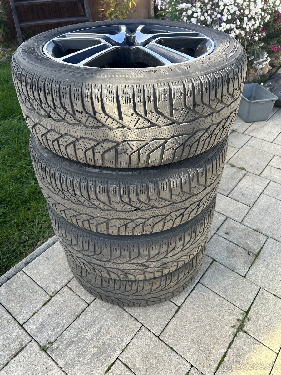 5x114,3 r17 Brock , pneumatiky zimne Kleber - 5