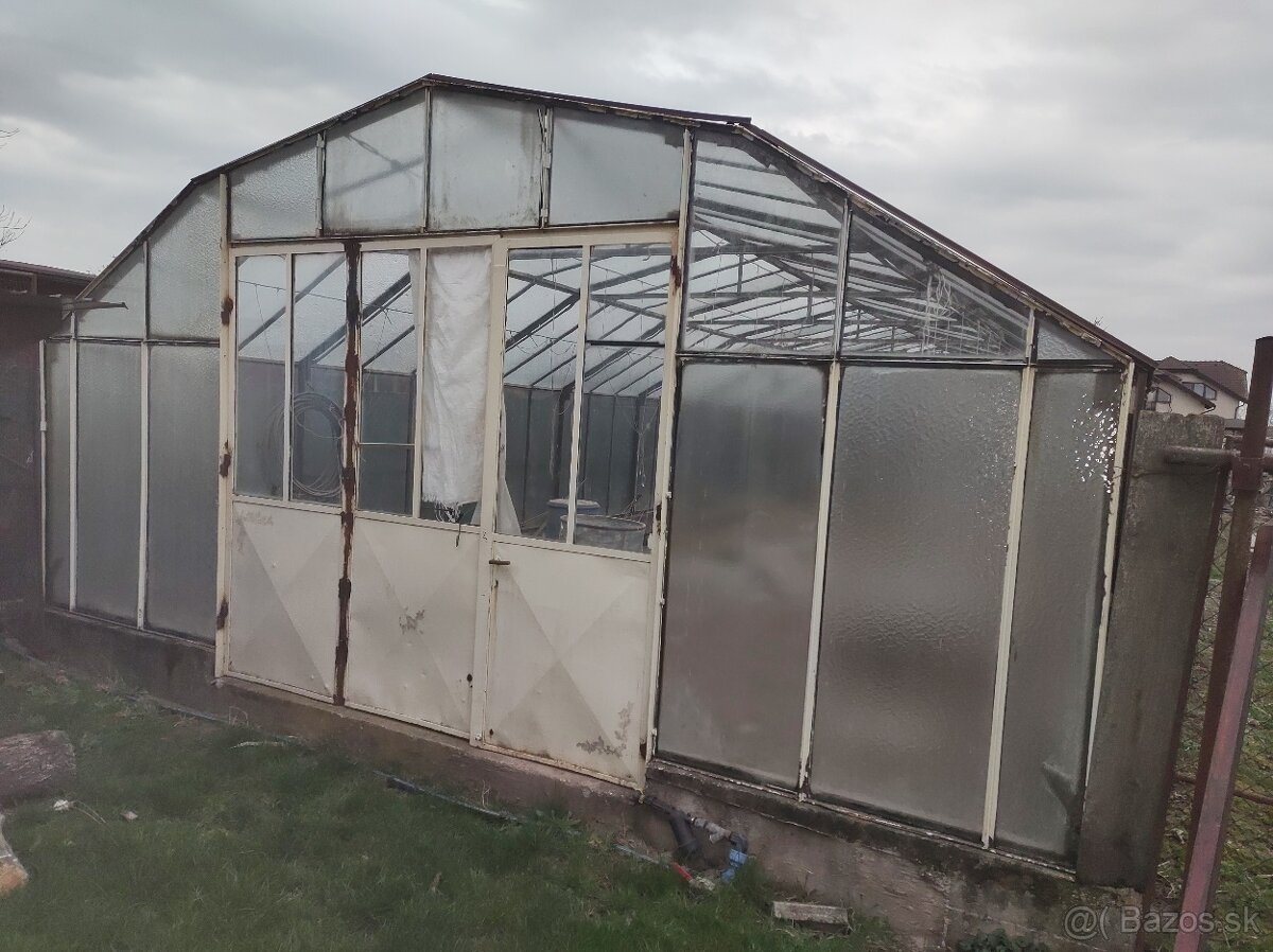 časti skleníka, sklené tabule - 5