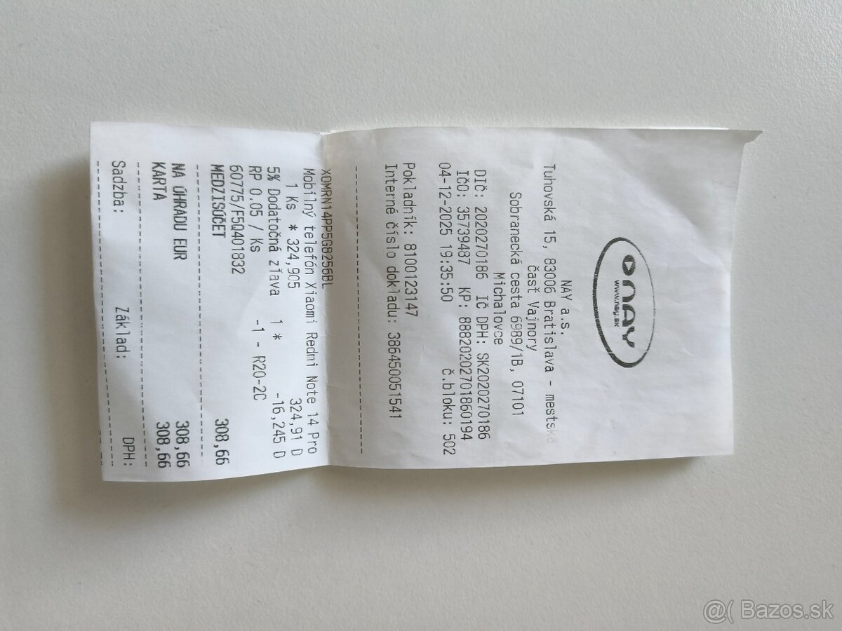 Xiaomi Redmi Note 14 Pro+ 5G (8/256GB) - 5