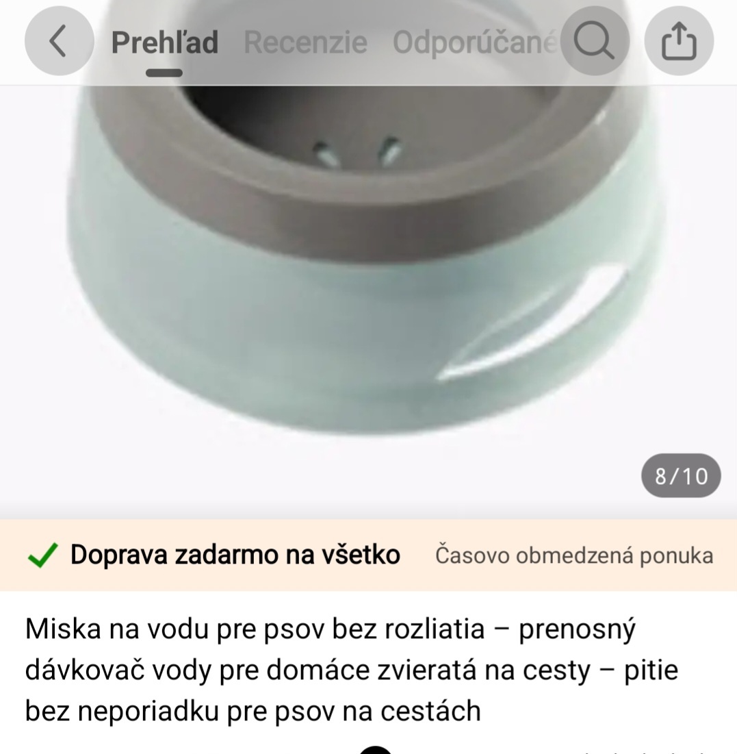 Protihltacie misky pre malého psa/mačku - 5