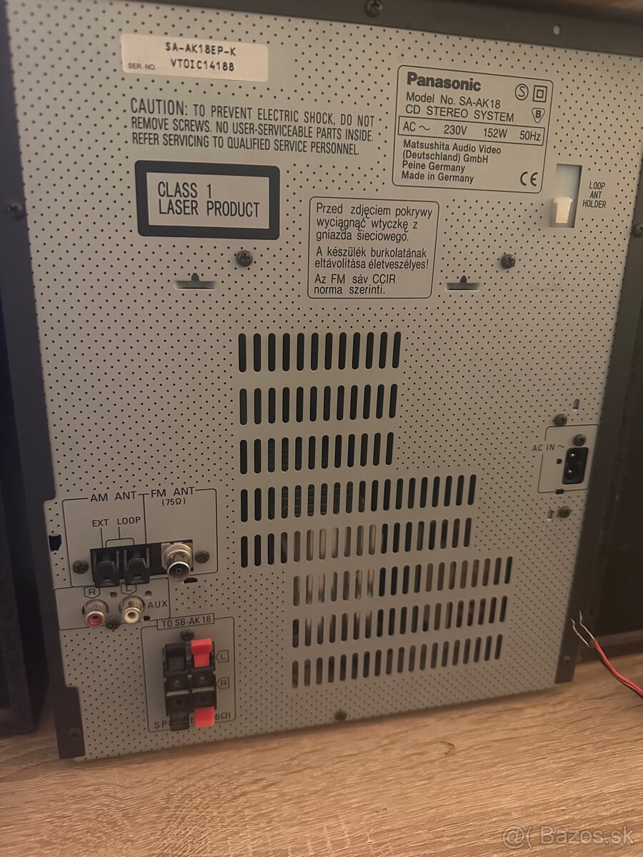 Hi-Fi Panasonic SA-AK18 - 5