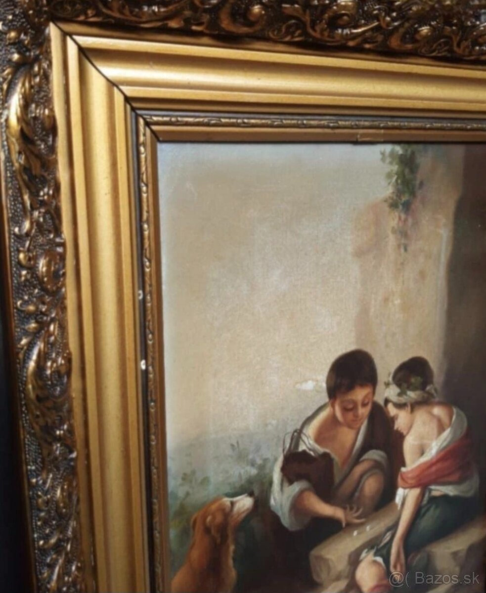 Deti hrajúce kocky - signatovane - 5