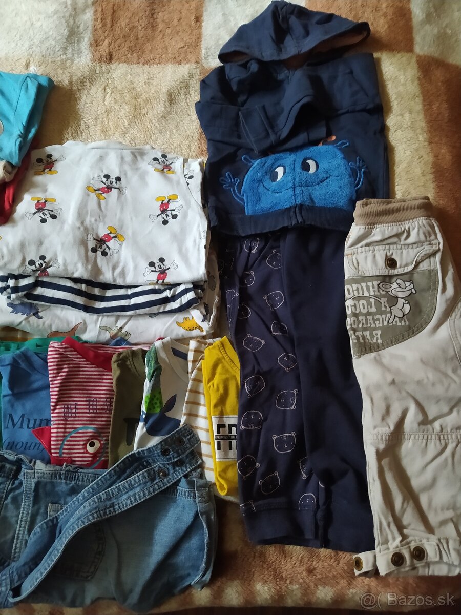 Chlapčenské oblečenie veľkosť 92 + darček - 5
