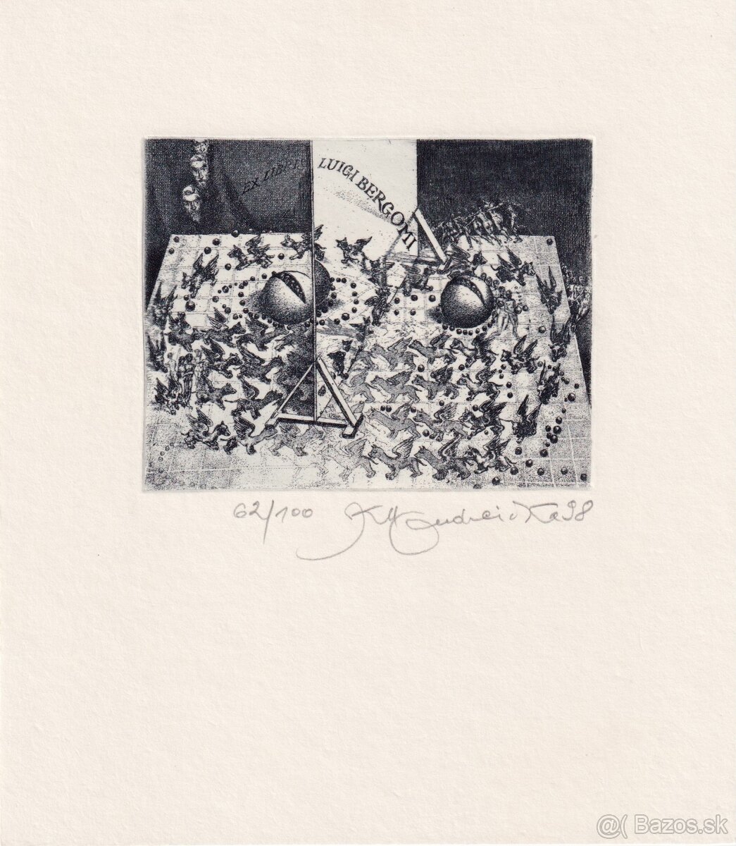 predam grafiky exlibris Karol Ondreička II. - 5