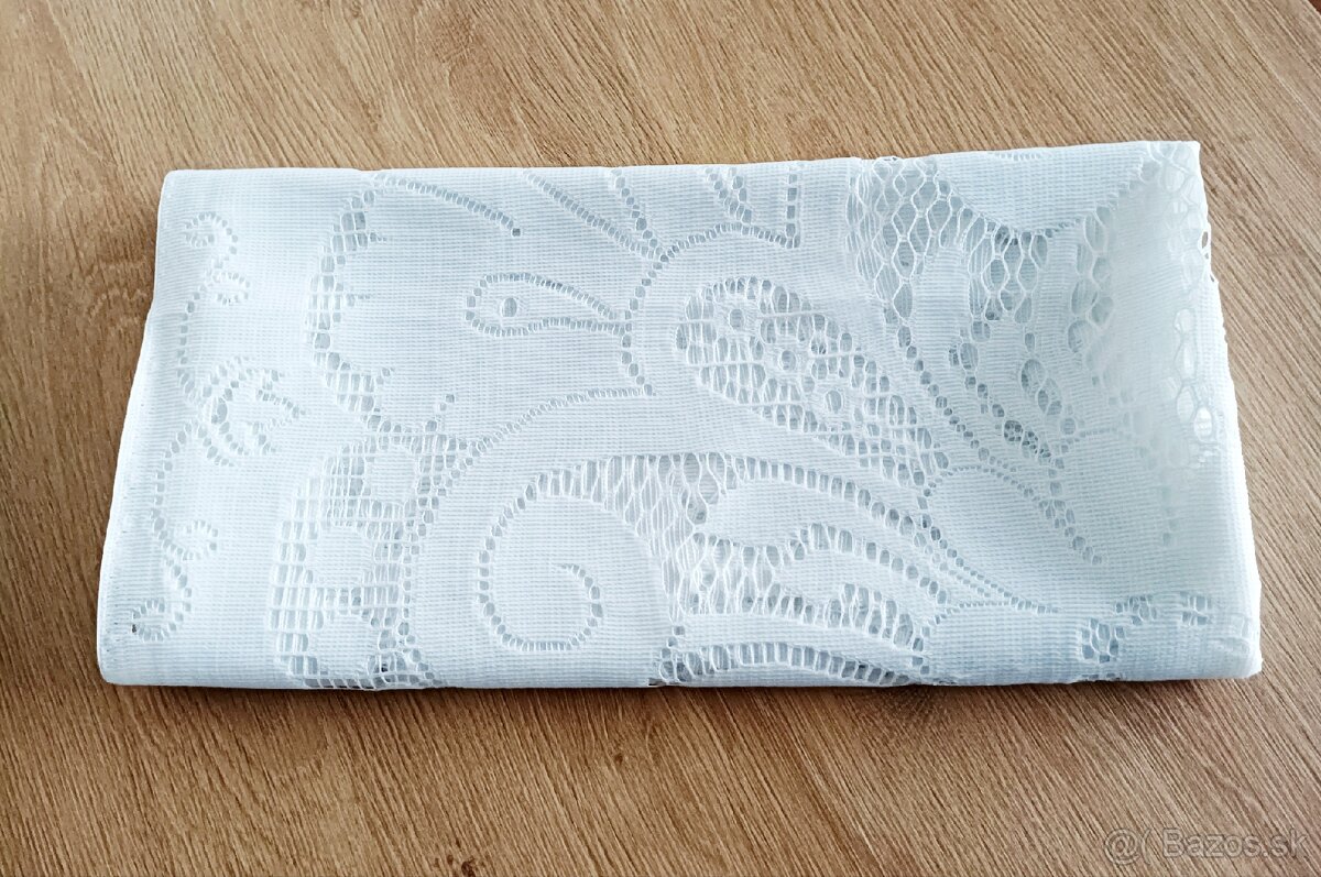 Retro čipkovaný behúň/obrus - 5