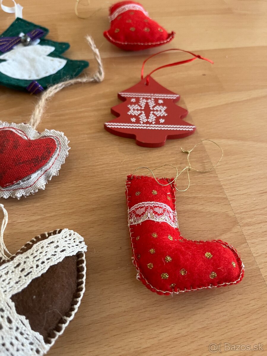 Vianočné ozdoby 8 kusov - 5