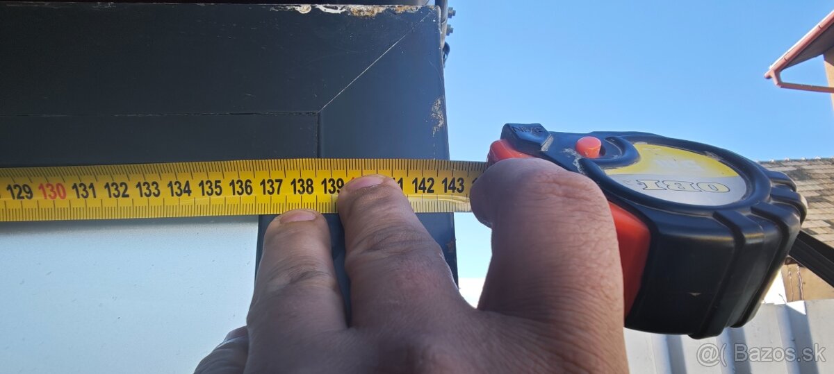 Hliníkové vchodové dvere, RAL 7016 - Antracit - 5