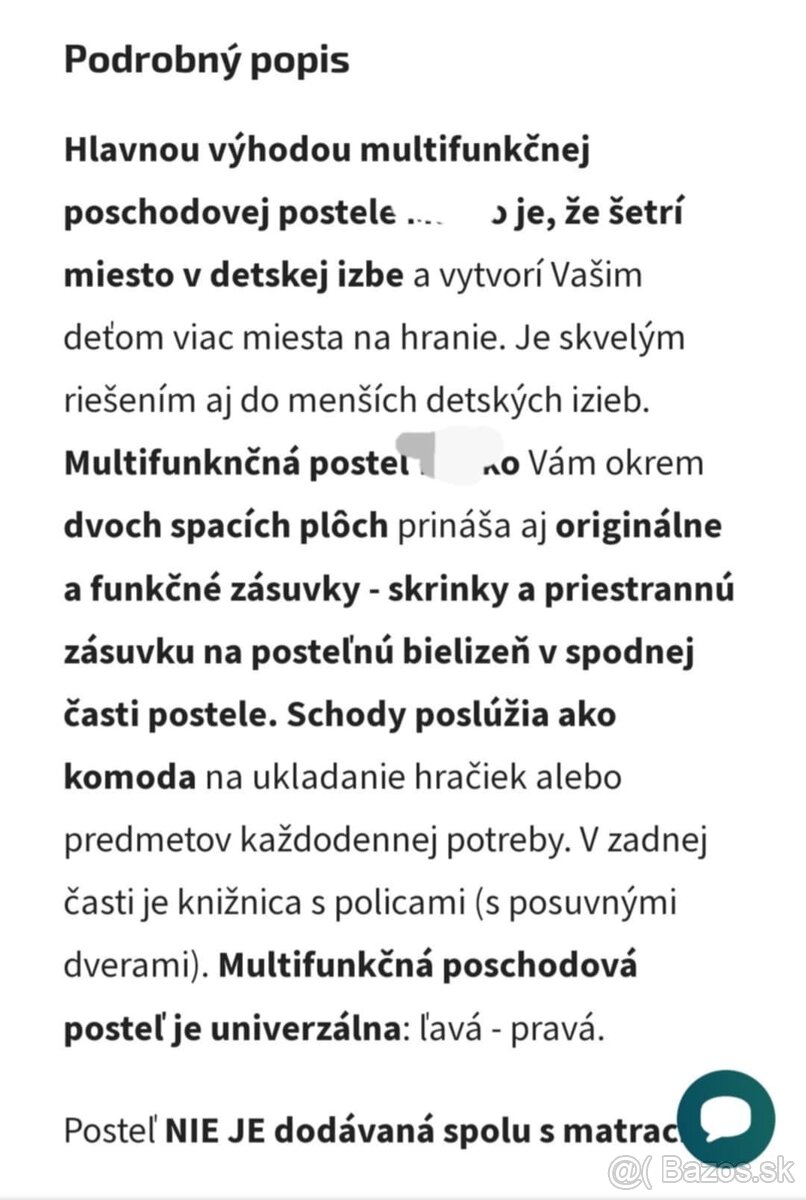 Multifunkčna poschodová posteľ - 5