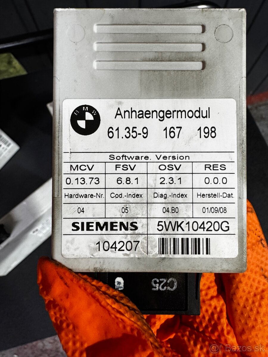 Predám BMW Riadiace jednotky ťažného zariadenia - 5