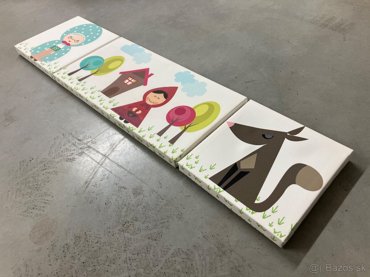 Obrazy červená čiapočka - 5