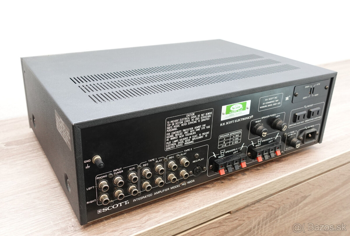 Integrovany Stereo Zosilnovac SCOTT 420A - 5