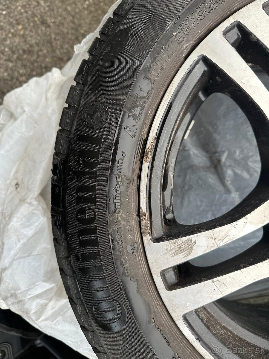 Zimne komplety 205/55 r16 continental - 5