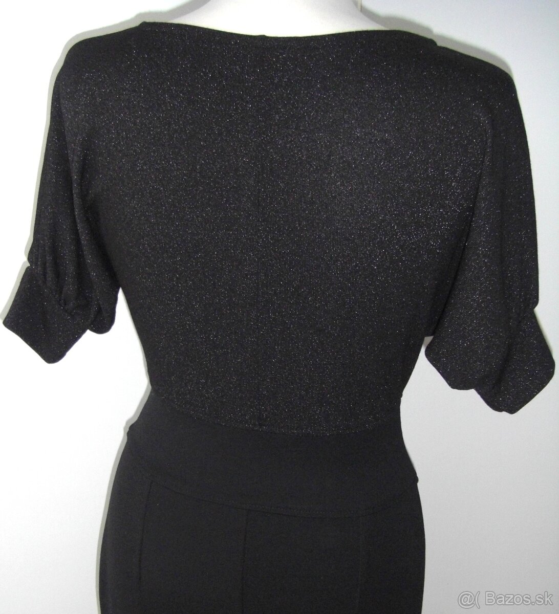 Čierne šaty so zipsami - ORSAY - 5