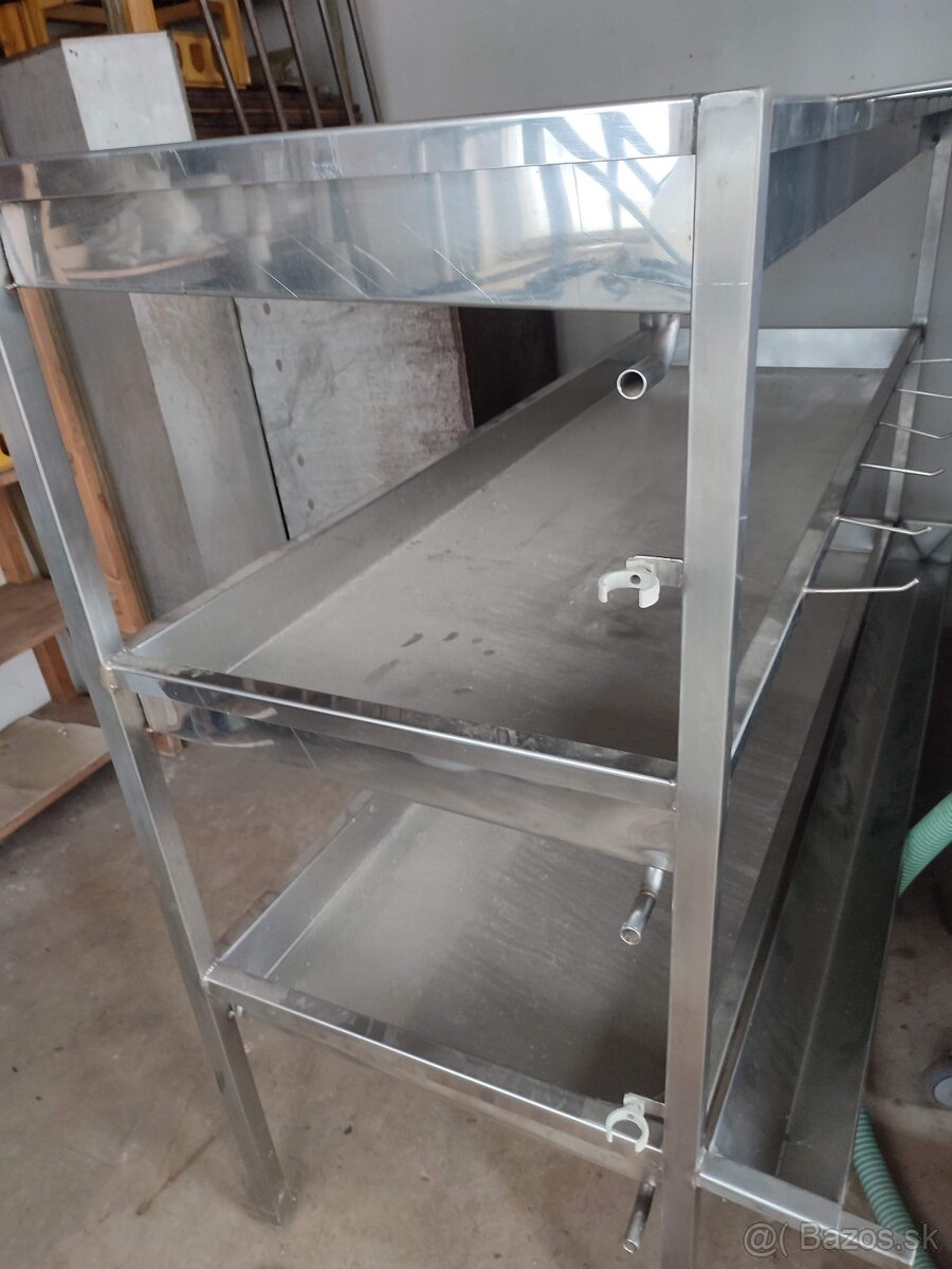Nerezový regál na syr - 5