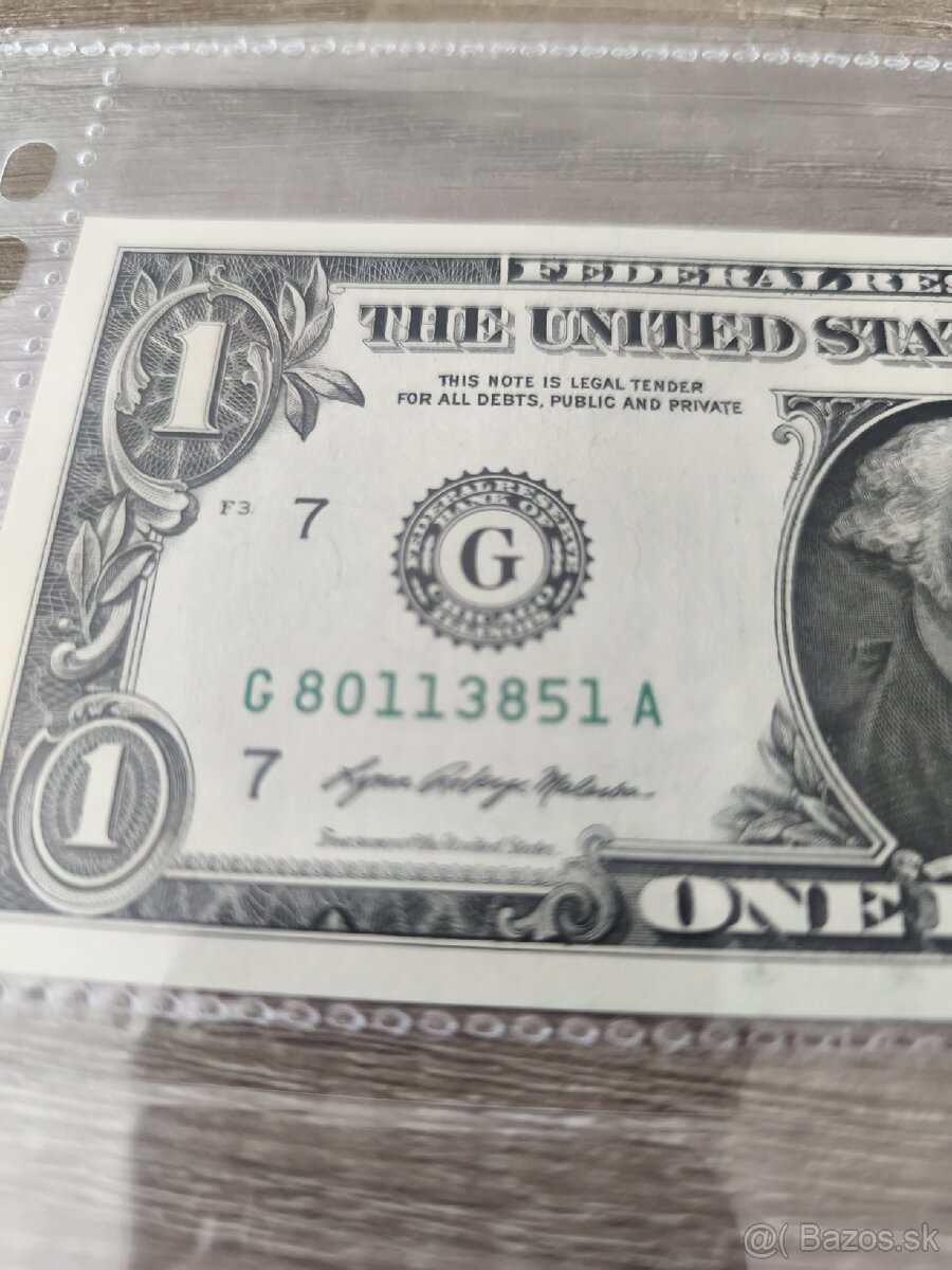 1 dolar - 5