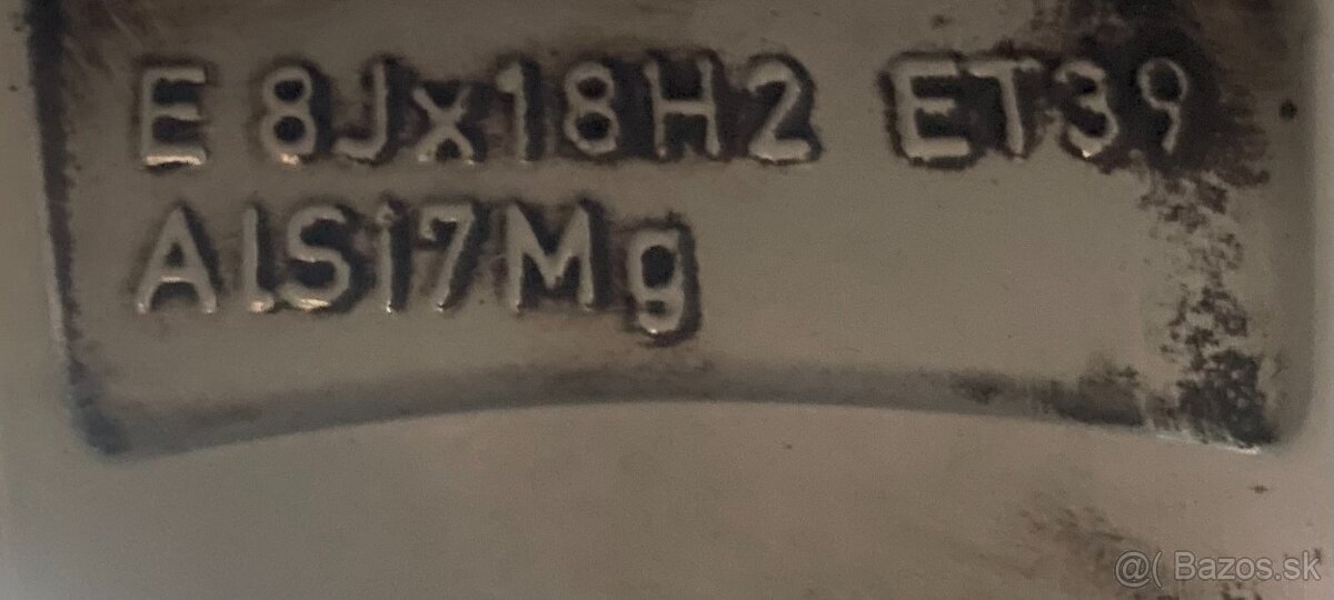 Originál elektróny Audi A6 225/55 R18 - 5