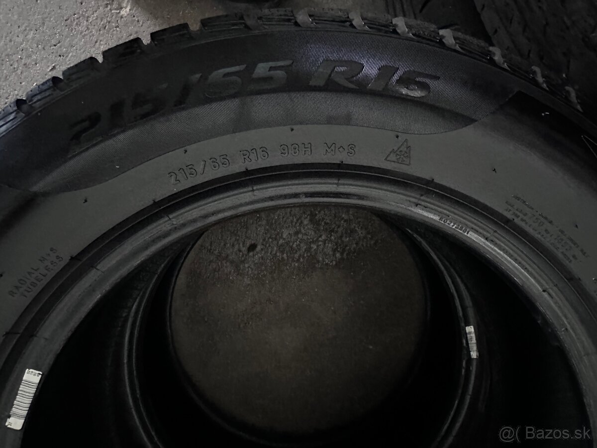 215/65 R16 Pirelli sottozero 3 zimné - 5
