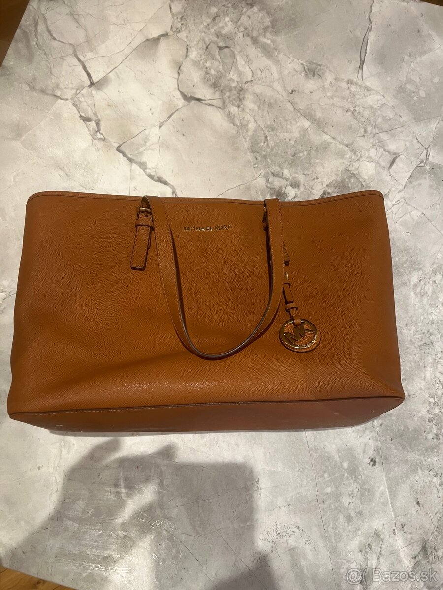 Michael Kors kabelka hneda - 5