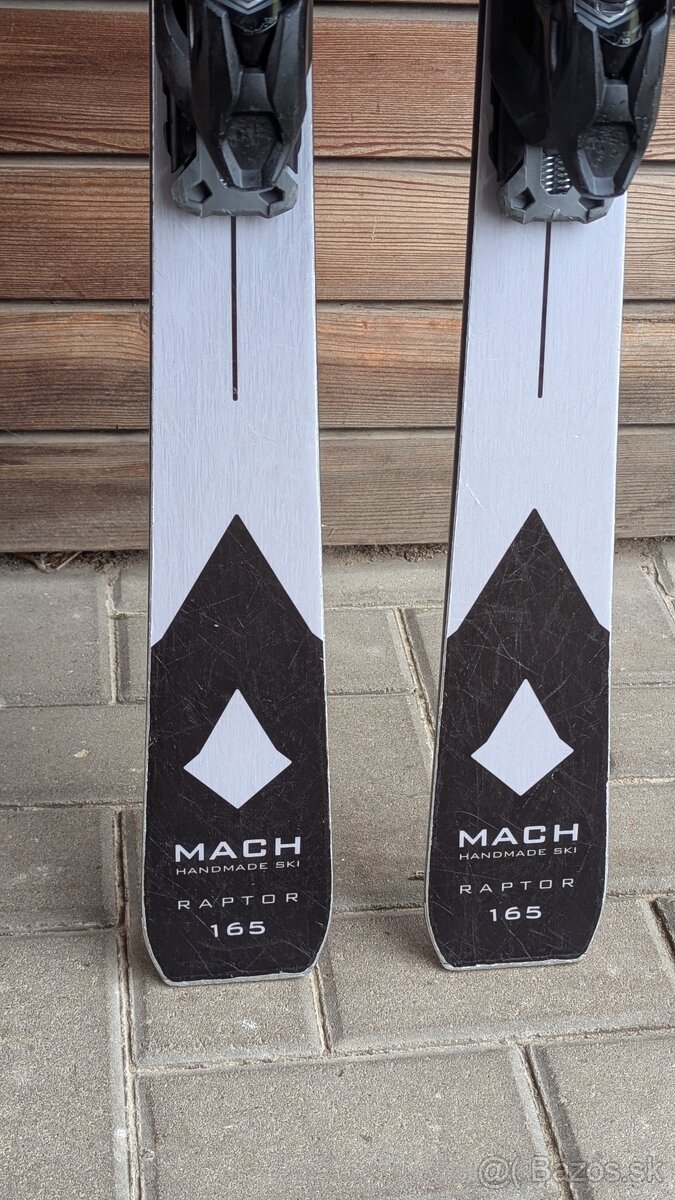 Exkluzivní švajčiarske lyže Mach Raptor 165cm - 5