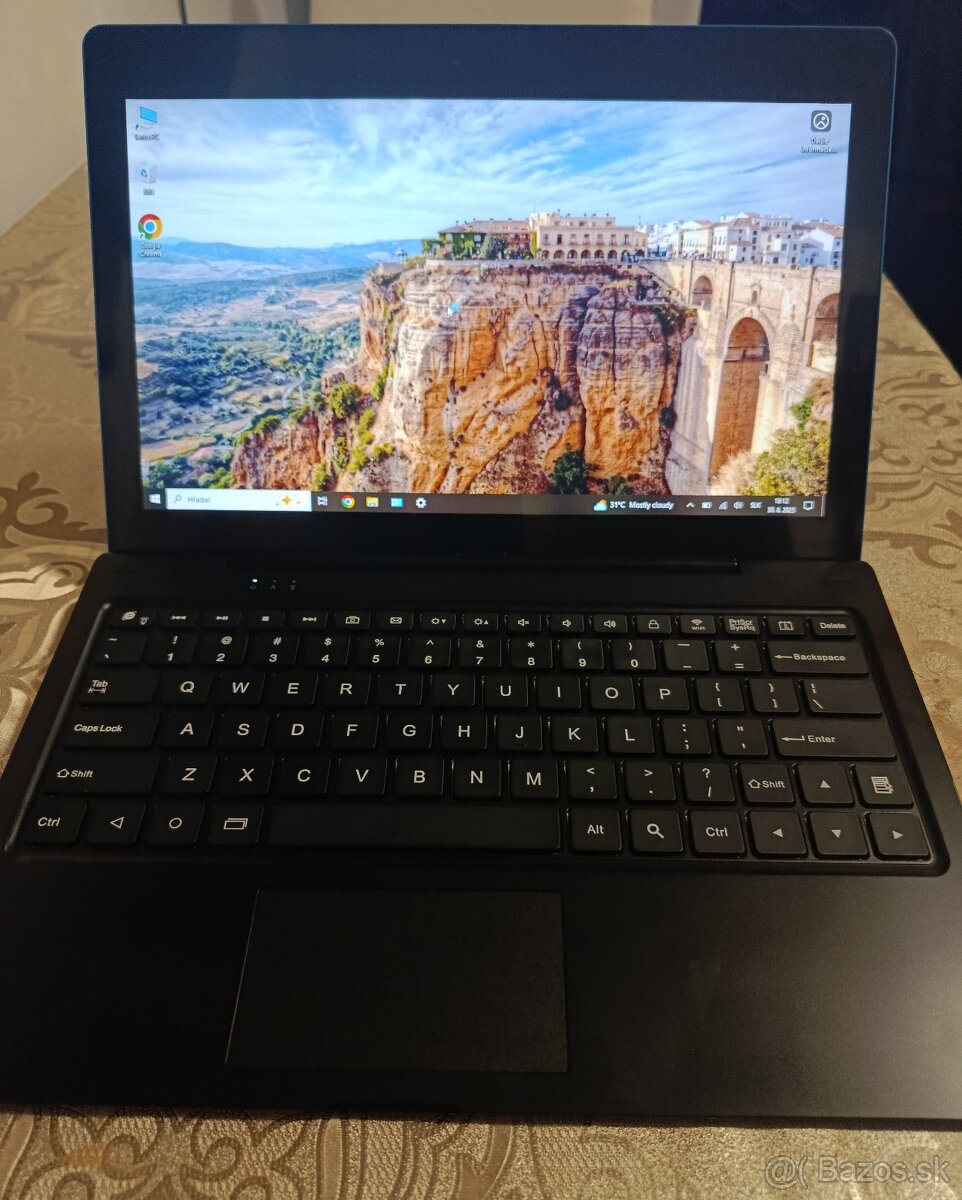2v1 dotykový tablet/notebook Netbook s Windows 10 - 5