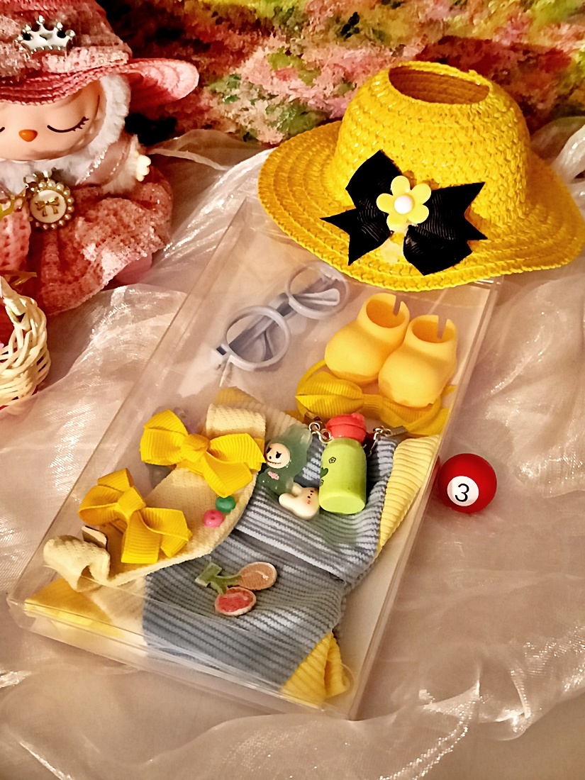 2, 3 🎀🎁 OBLEČENÍ DOPLŇKY pro LABUBU, LAFUFU ,MONČIČÁK - - 5