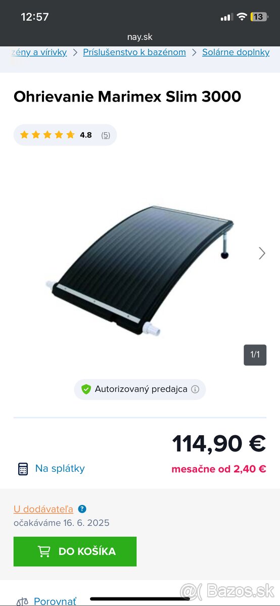 Solárny panel na ohrev vody - 5