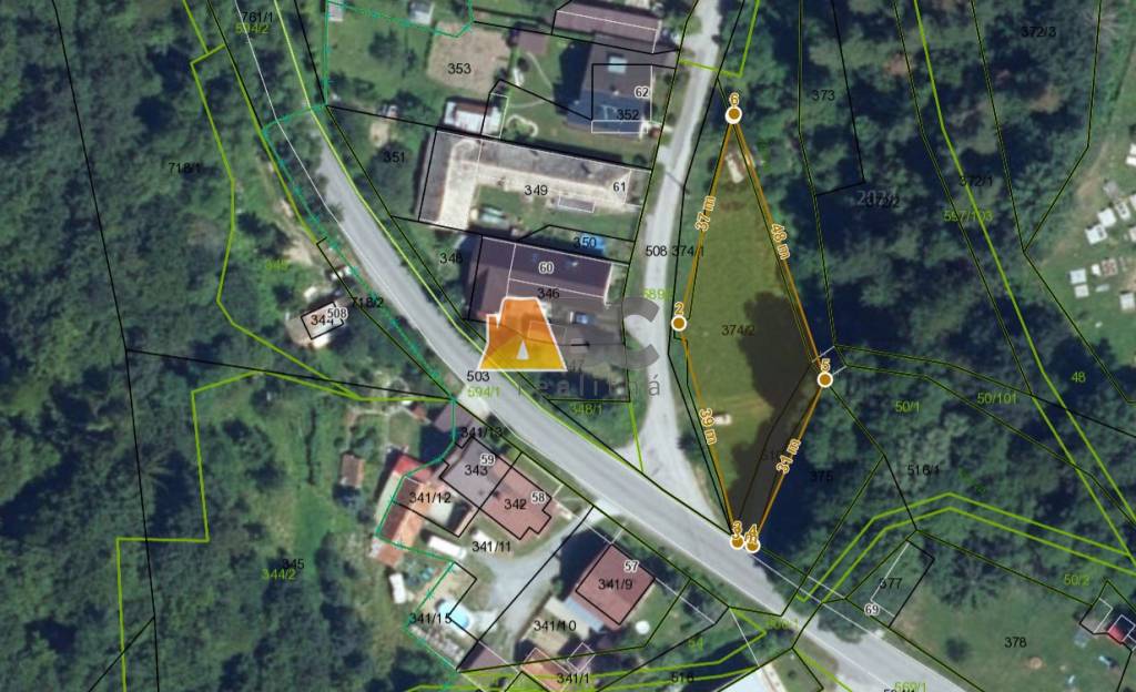 PRÍLEŽITOSŤ: Stavebný pozemok v Turovej pri Zvolene – Dostup - 5