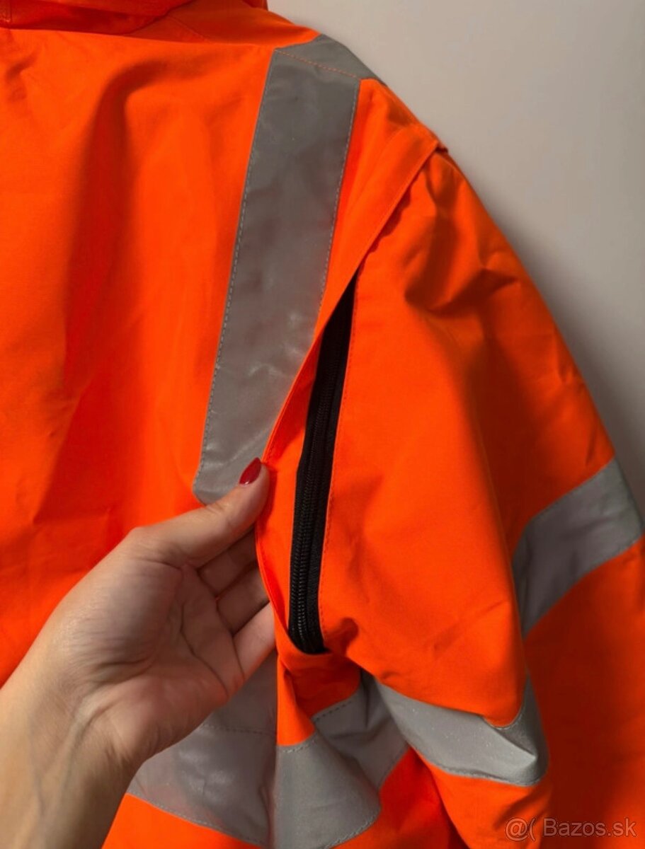 Výstražná pracovná bunda Rempo - 5