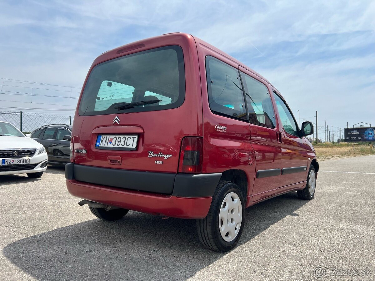 Citroen Berlingo 2.0HDI diesel, 66kW, MT/5, rok:02.2001. - 5