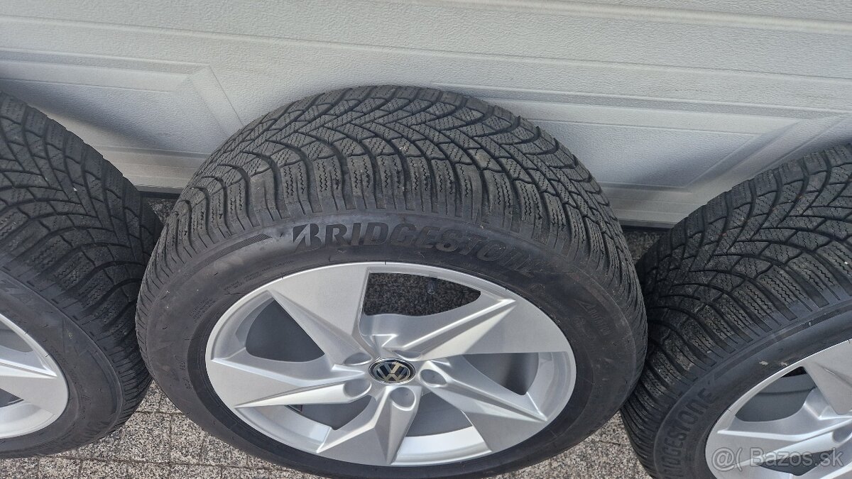 Zimné 225/50 R17, 5x112, 8J, VW, Audi S3, Škoda - 5
