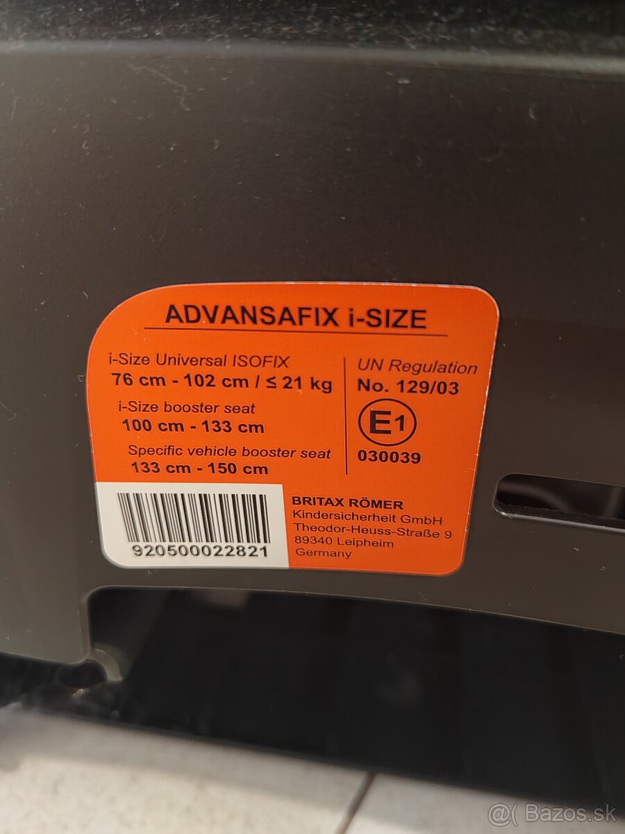 Britax Advansafix 76-150cm - 5