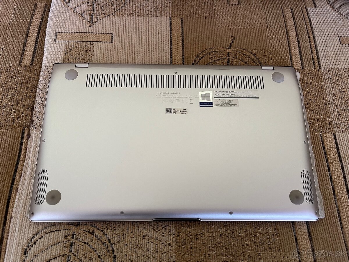 ASUS ZenBook 14 (UX433FAC) – strieborný, hliník - 5