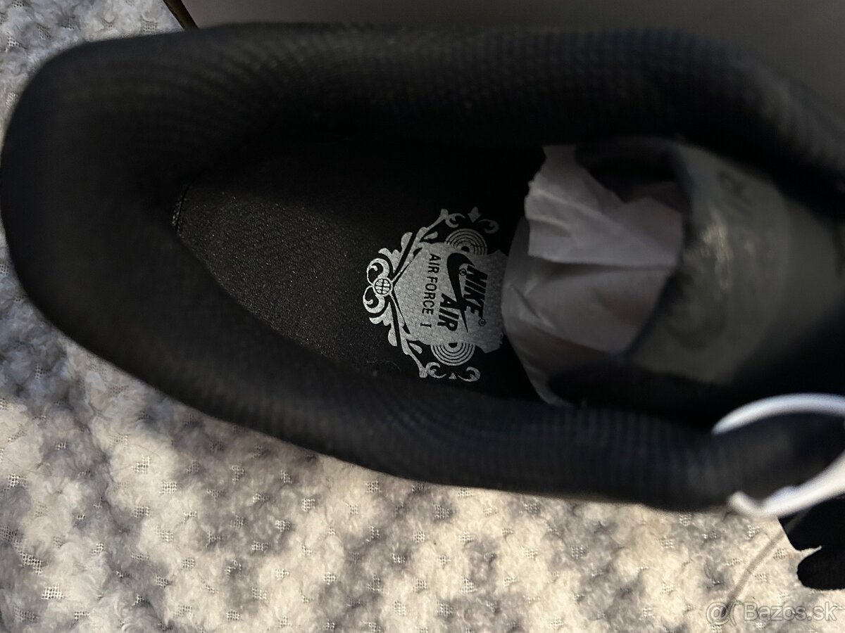 NIKE AIR FORCE 1- black, 44 - 5