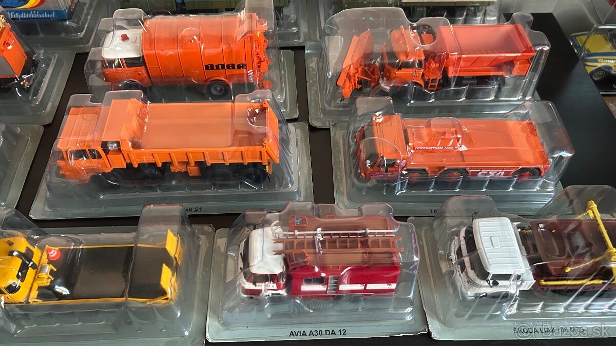 Kultové nákladiaky Tatra, Liaz, Škoda, Avia, Kamaz 1/43 Dea - 5