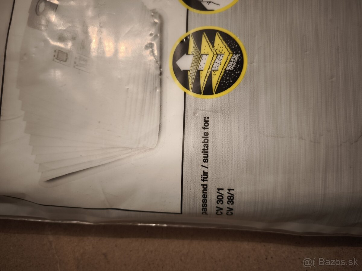 Predám sáčky a filtre do profesionálnych vysávačov Kärcher - 5