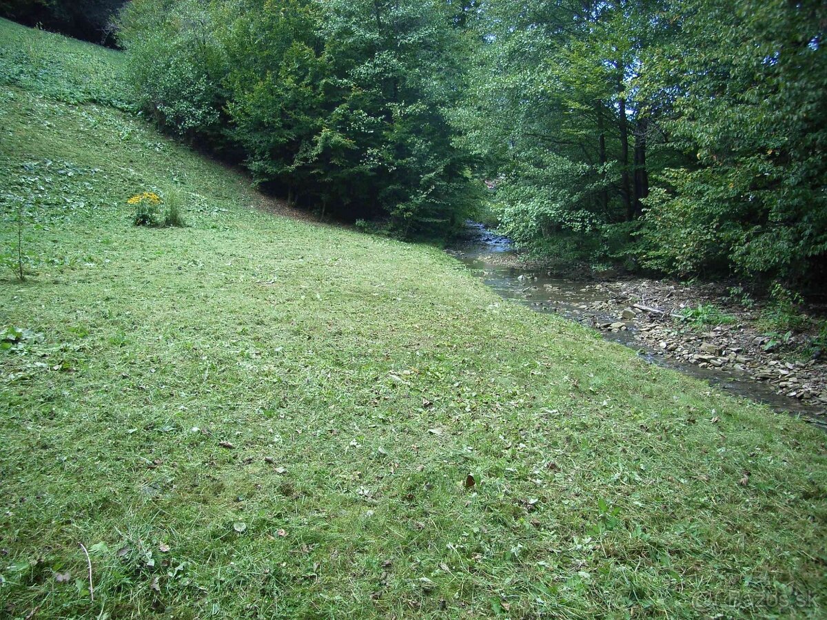 Na predaj lesný rekreačný pozemok Drietoma - Liešna, 6549m2 - 5