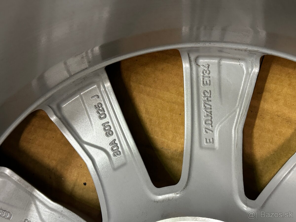 5x112 R17 7J ET34 Audi nepoužité - 5