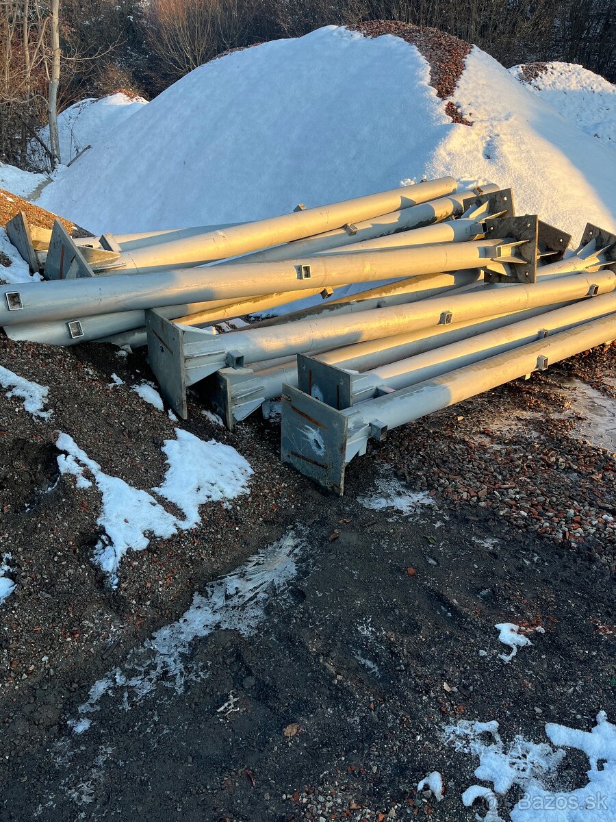 Železne stľpy pozinkované - 5