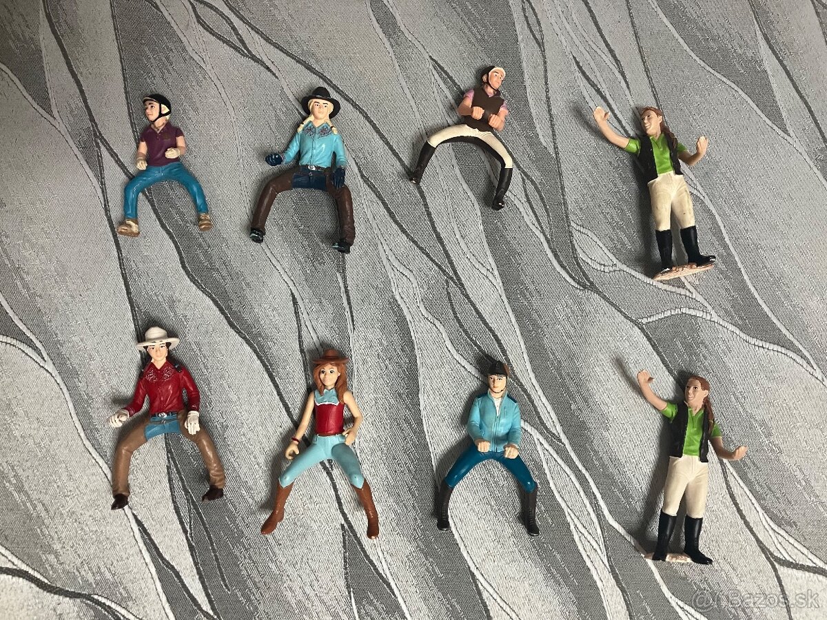 Schleich kone, stajna,doplnky - 5