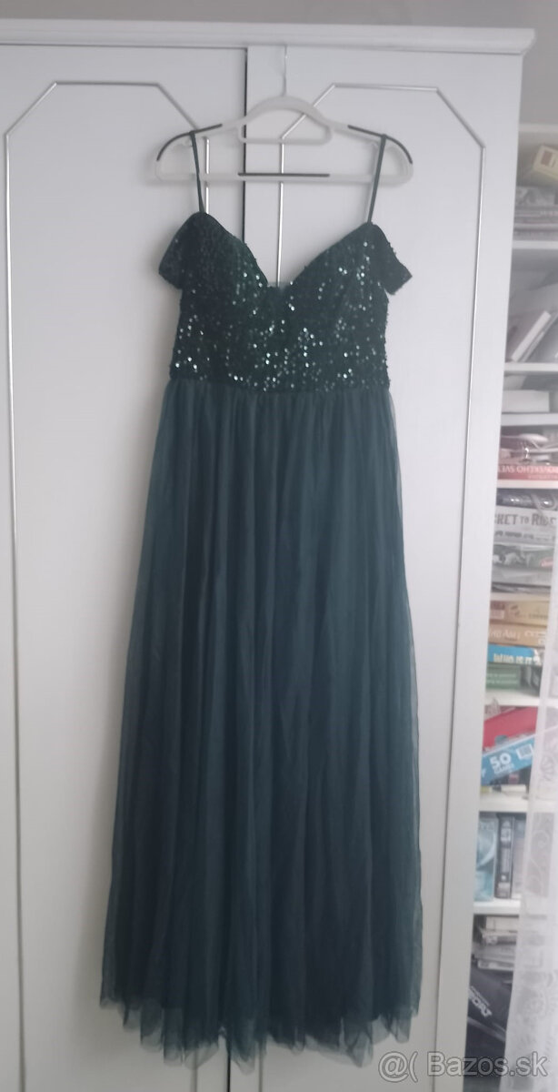 Spoločenské šaty zelené - 5