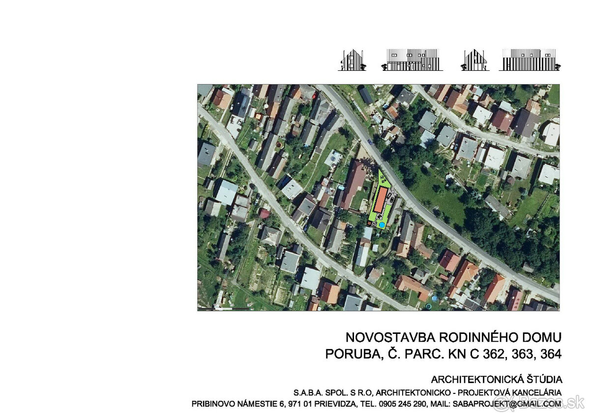 Stavebný pozemok v centre obce Poruba / okres Prievidza / - 5