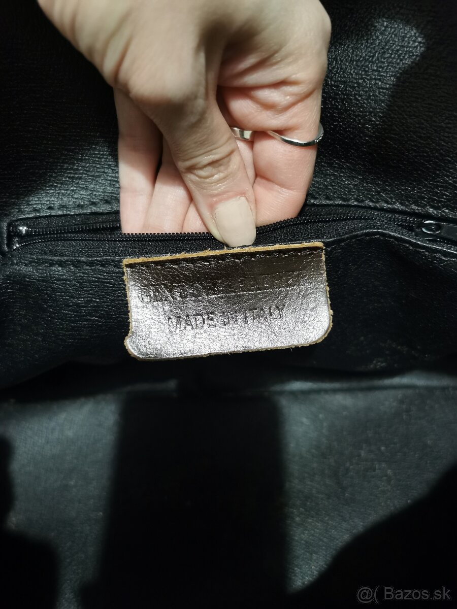 Kozena kabelka Vera Pelle talianska - 5