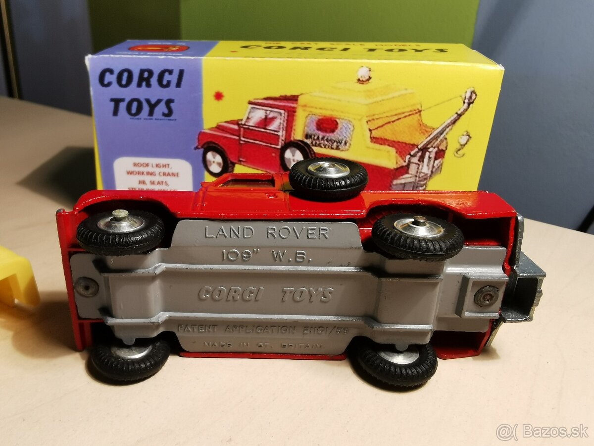 Corgi toys Land Rover odťahovka - 5