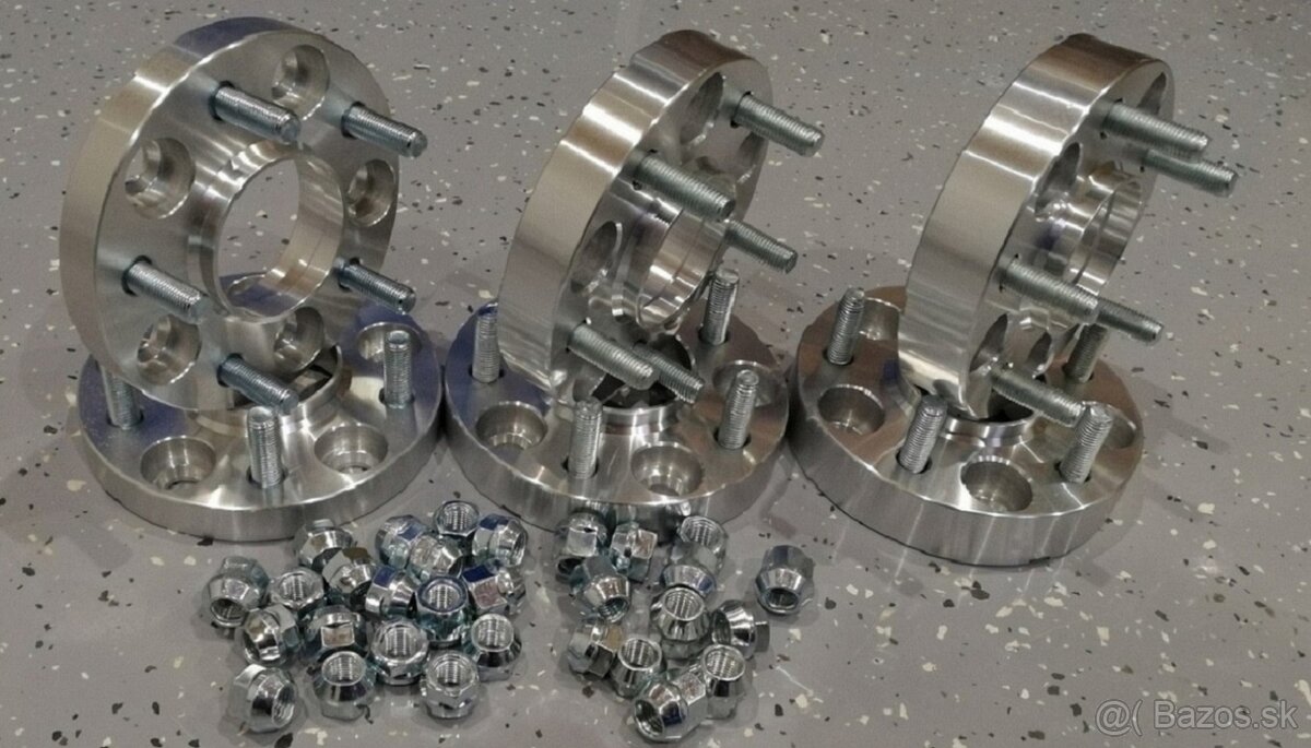 Rozsirovacie podlozky, strieborne, cierne, nizke ceny - 5