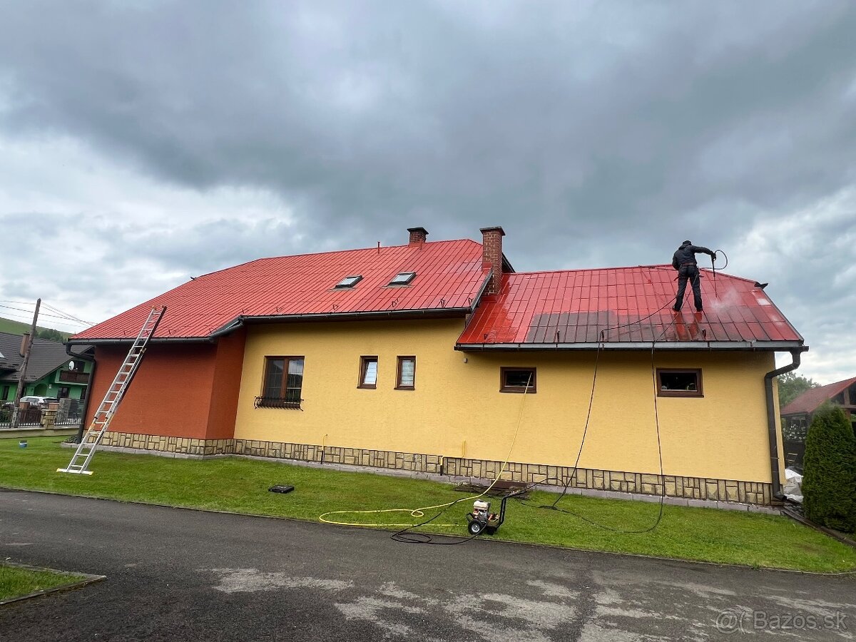 MALOVANIE STRIECH NÁTERY STRIECH ČISTENIE STRIECH - 5