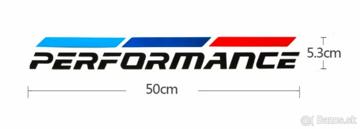 sada nálepiek Performance na BMW - 5