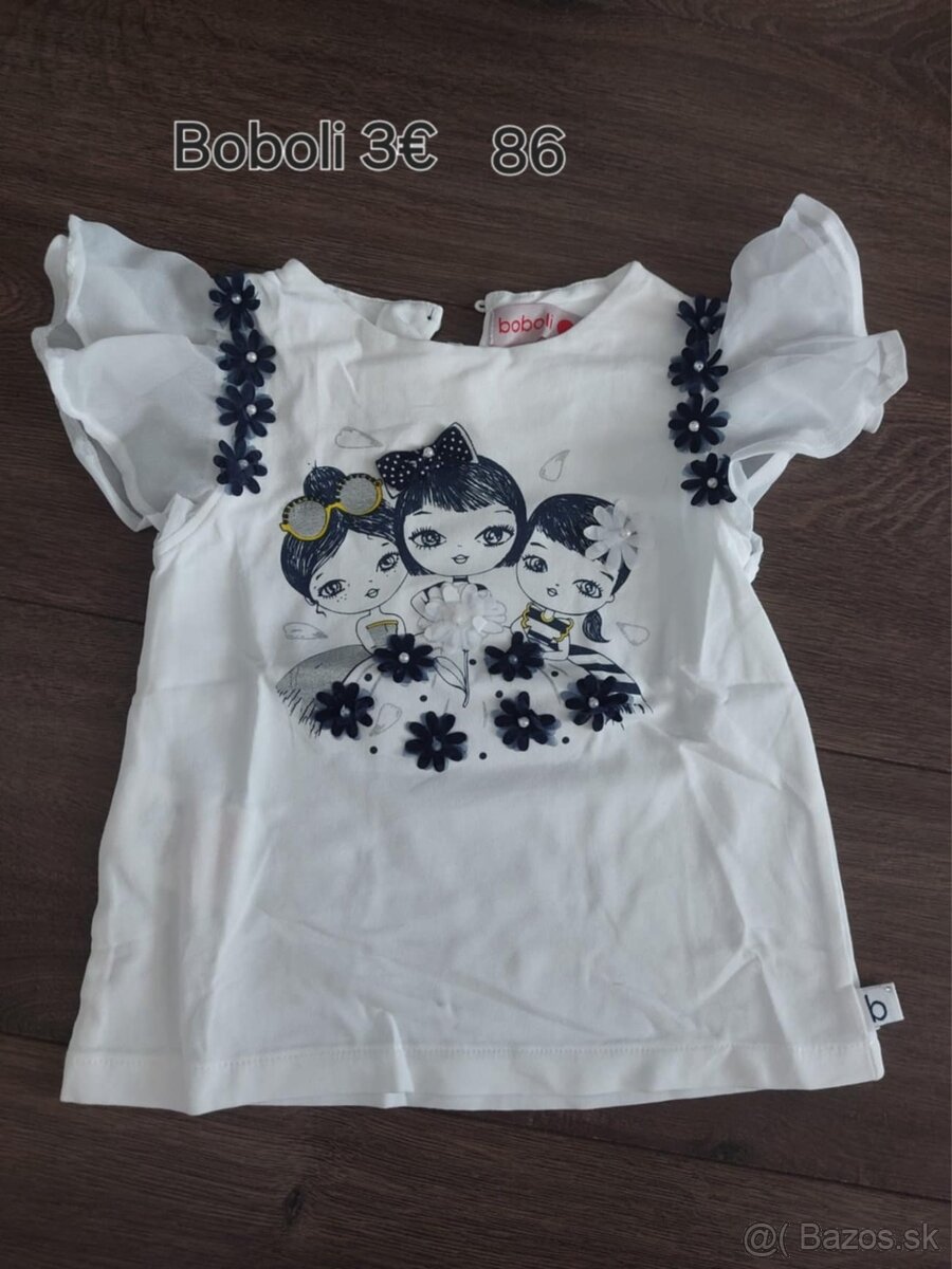 Dievčenské Letné oblečenie veľ 80-86 - 5