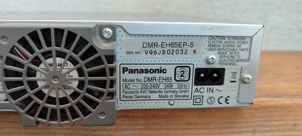 DVD rekordér Panasonic - 5